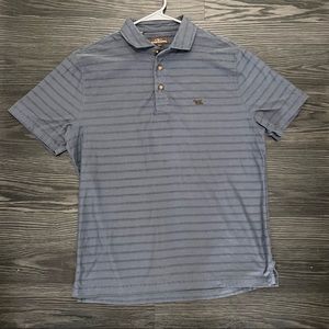 Rodd & Gunn blue stripes polo Large